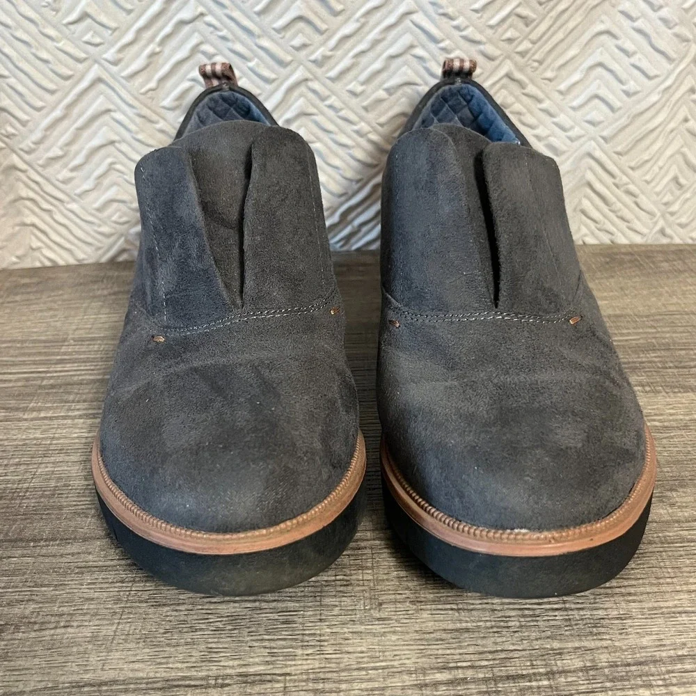 Dr Scholls Glisten Oxfords Womens 10M Be Free Energy Technology Gray Suede Shoes